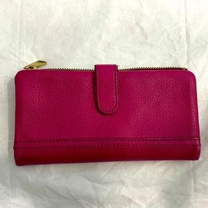 Fossil Mauve Wallet